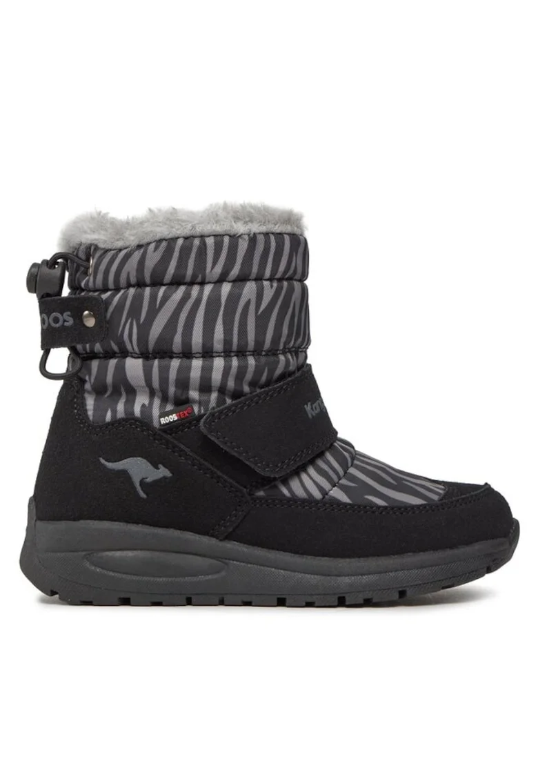 Pantofi copii  301089797, Piele ecologica/Textil, Negru