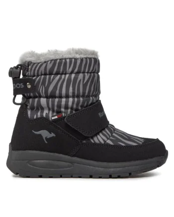 Pantofi copii  301089797, Piele ecologica/Textil, Negru