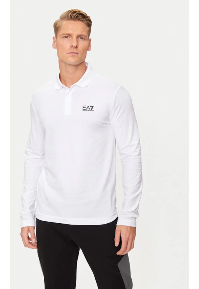 Tricou barbati, Emporio Armani  304212741, Bumbac, Alb, Alb