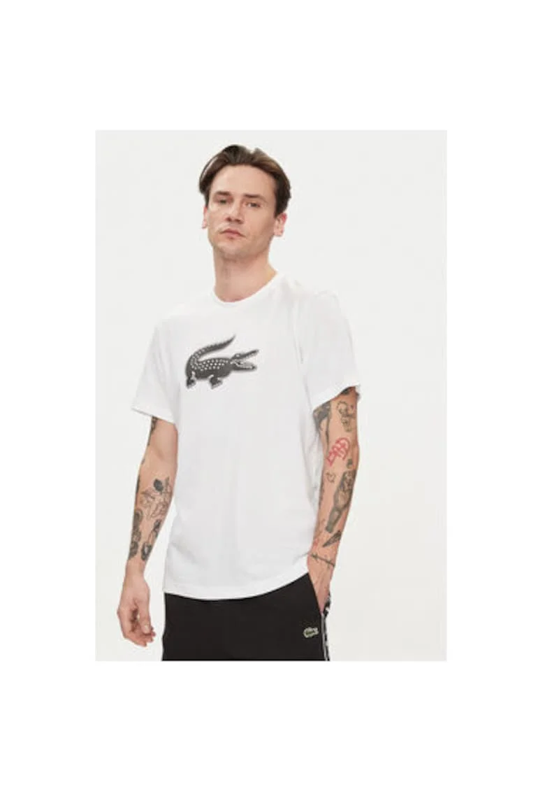 Tricou barbati,  303720346, Bumbac/Poliester, Alb, Alb