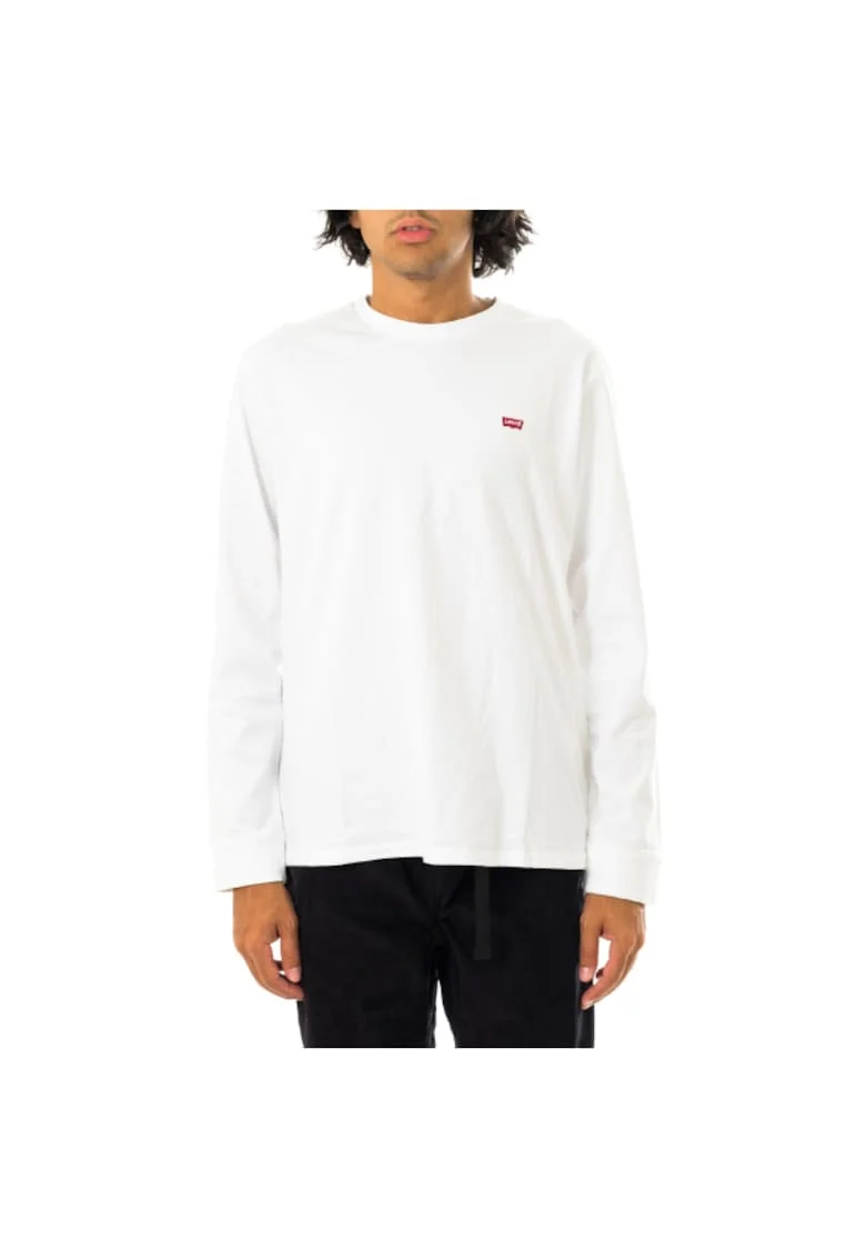 Tricou Barbat  Original, Logo, Bumbac, Alb, Alb