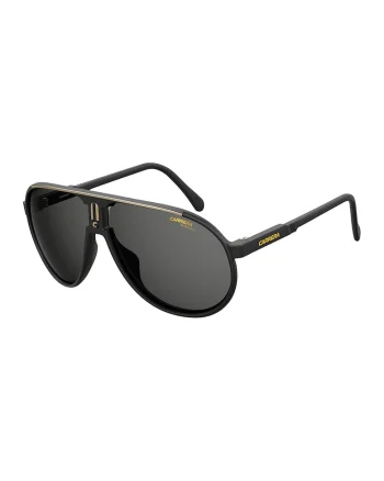 Ochelari de soare pilot unisex cu lentile in degrade, Auriu/Negru