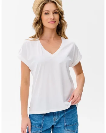 Tricou Filya cu decolteu in V