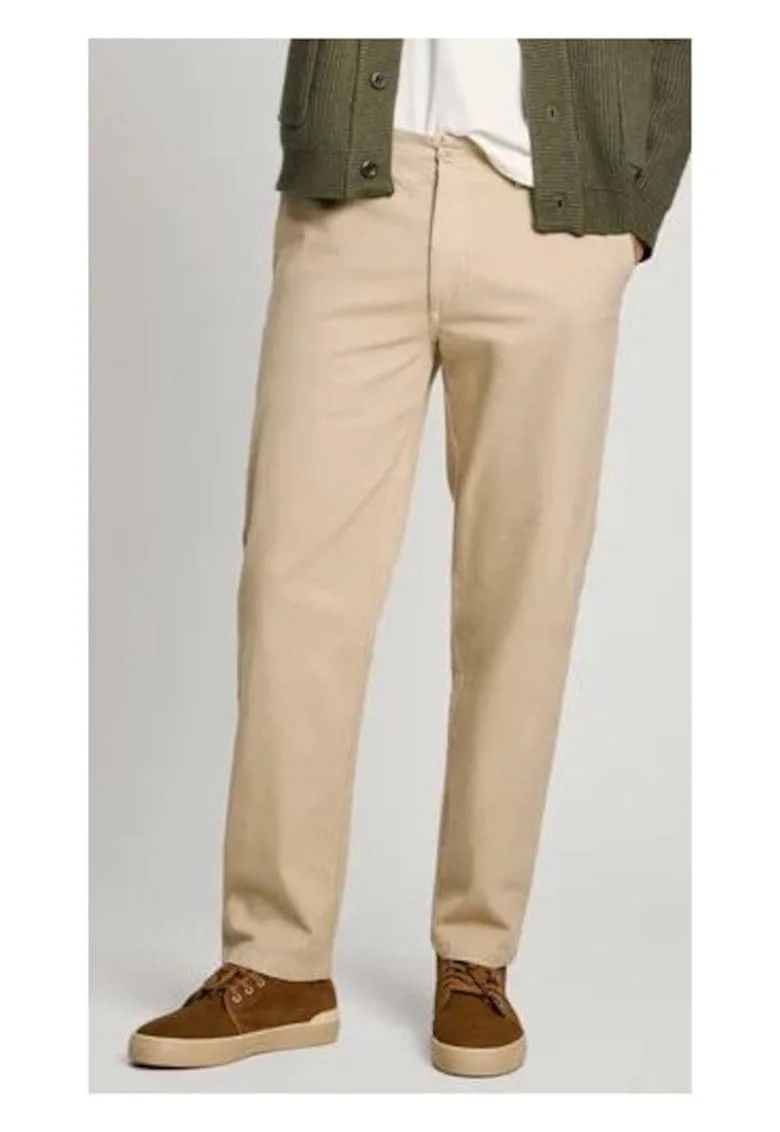 Pantaloni chino cu talie medie