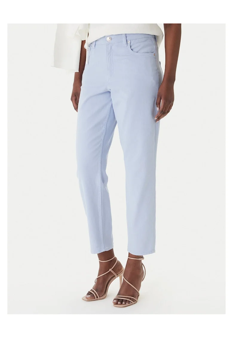 Blugi dama,  slim fit, albastru deschis, bumbac
