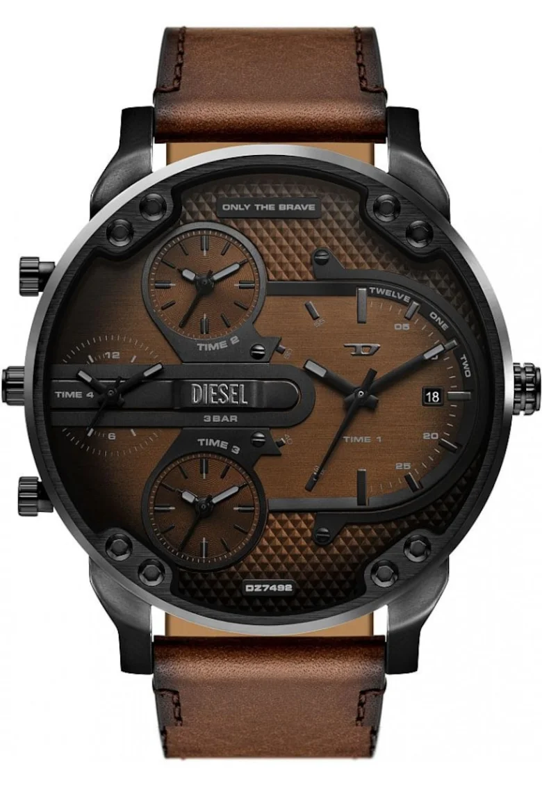 Ceasul de barbati  DZ7492, maro, fashion
