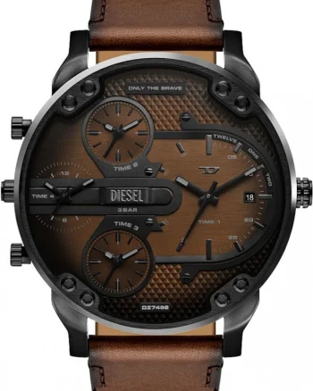 Ceasul de barbati  DZ7492, maro, fashion