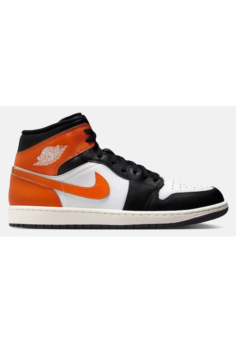 Pantofi sport  Air Jordan 1 Mid 48093, Portocaliu