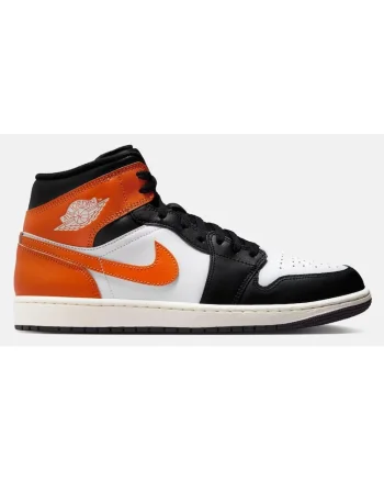 Pantofi sport  Air Jordan 1 Mid 48093, Portocaliu