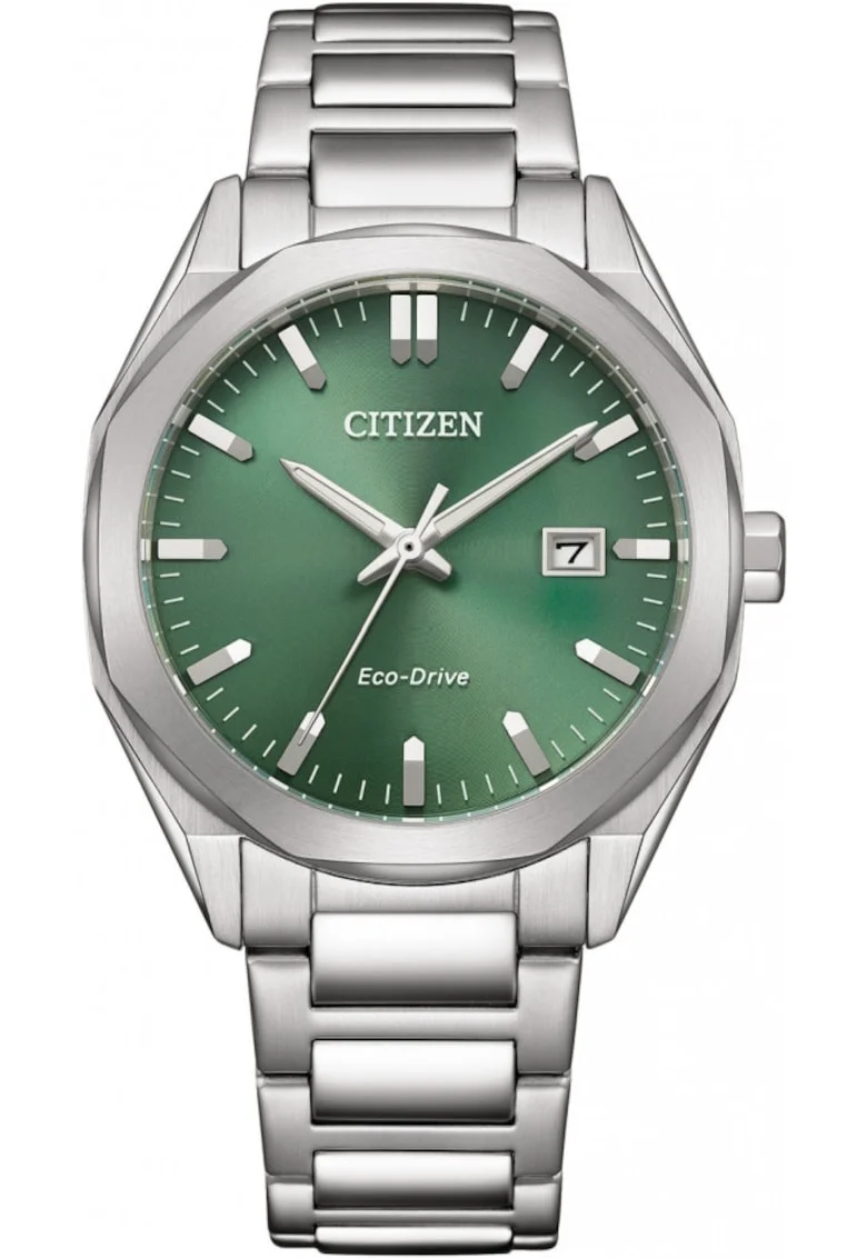Ceas pentru femei si barbati  BM7620-83Y, verde, clasic, pentru inot