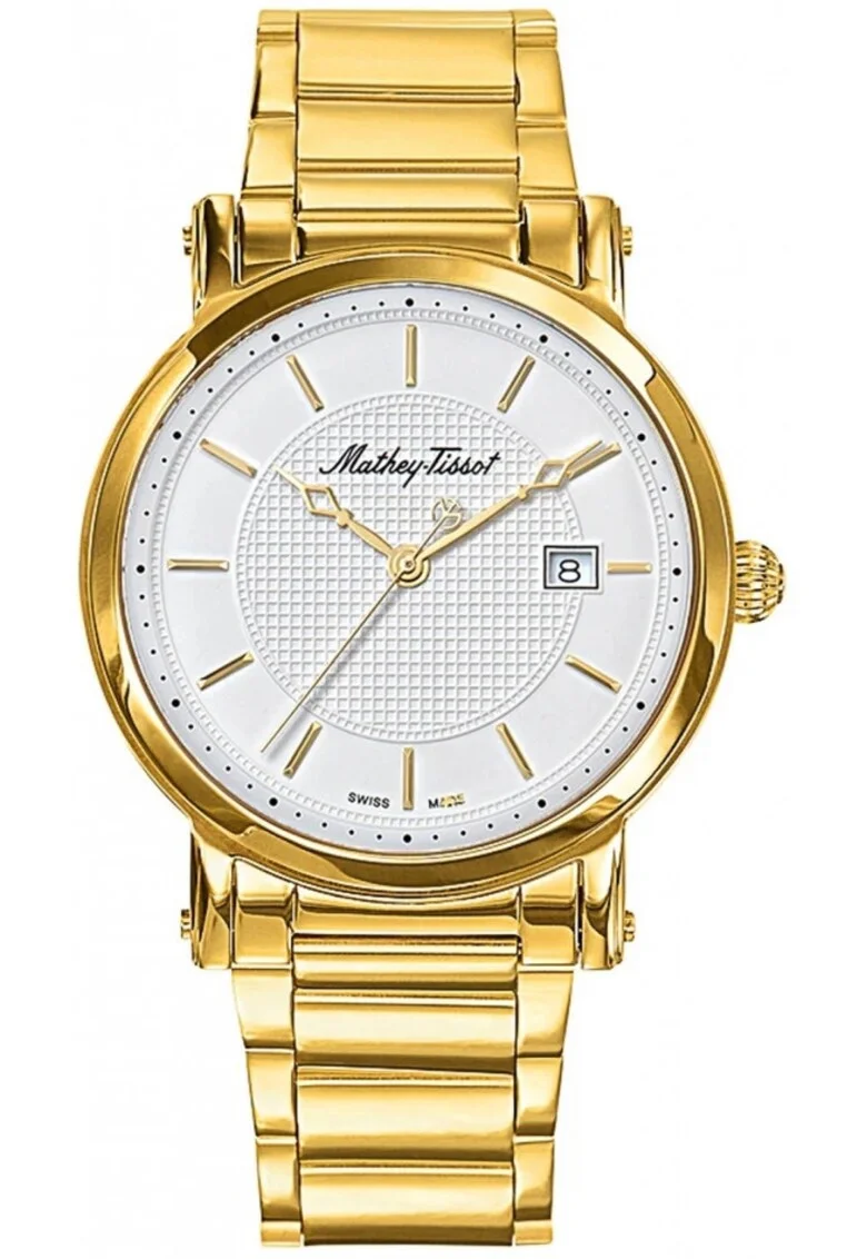 Ceas barbatesc MATHEY-TISSOT HB611251MPI, auriu, clasic