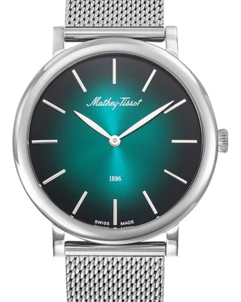 Ceas de barbati MATHEY-TISSOT H7916AV, verde, clasic