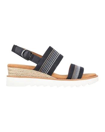 Sandale singback Desert Kiss, Bleumarin