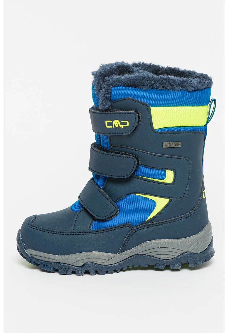 Cizme impermeabile cu inchidere velcro Hexis, Albastru/Bleumarin