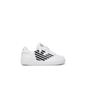 Pantofi sport baieti Emporio Armani  304462429, Piele ecologica, Alb, Alb