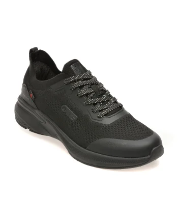 Pantofi sport OTTER negri, 30359, din material textil
