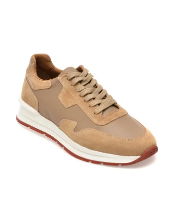 Pantofi sport RELAX maro, 16331, din piele naturala