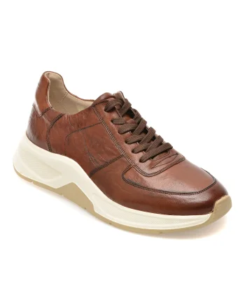 Pantofi sport RELAX maro, 2606, din piele naturala