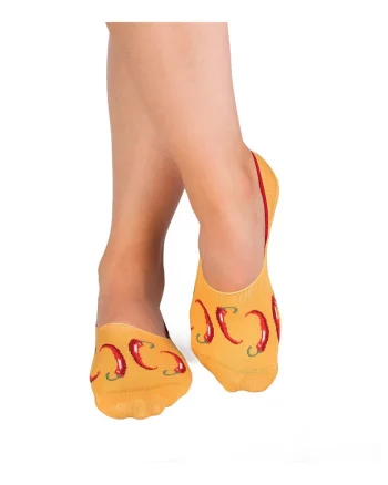 Sosete tip talpic INVISIBLE SUMMER CHILLI PEPPER