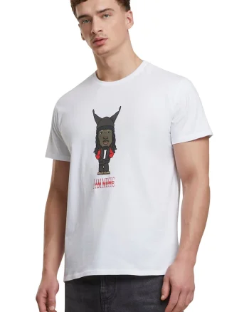Tricou slim-fit cu imprimeu grafic, Rosu/Alb/Gri antracit