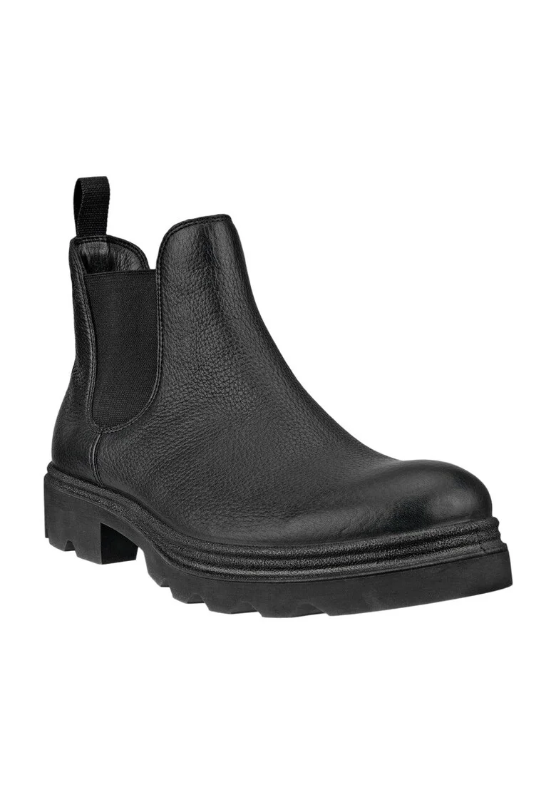 Ghete barbati,  Piele naturala, Negru, Negru