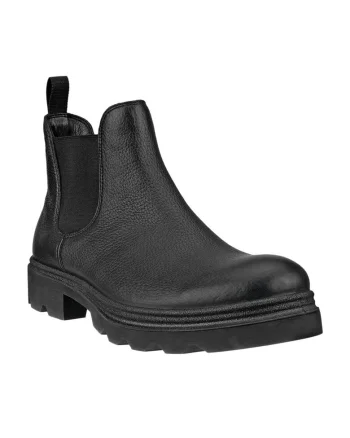 Ghete barbati,  Piele naturala, Negru, Negru