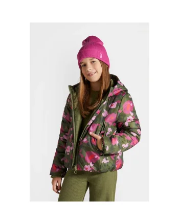 Geaca fete ZC4152506OGK-022,  Poliester, Multicolor