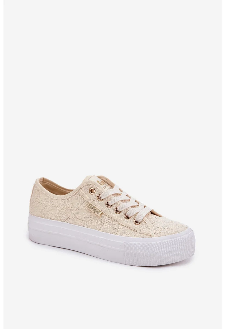 Tenisi dama Lee Cooper LCW-25-31-3440L, bej, material textil