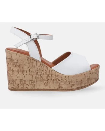 Sandale wedge cu bareta pe glezna