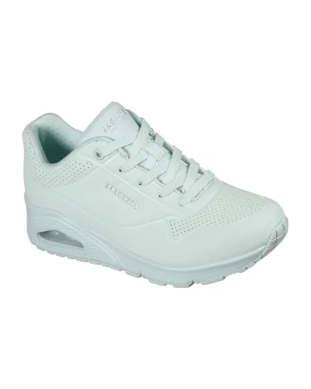 Pantofi sport cu talpa wedge ascunsa Uno Frosty Kicks, Verde