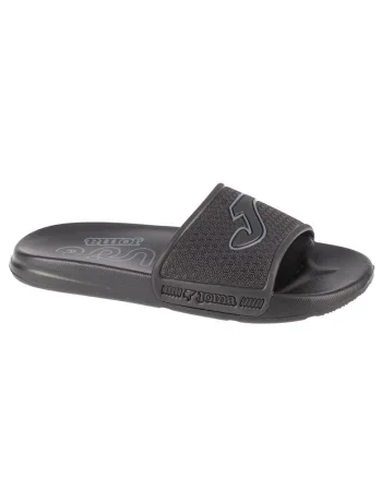 Papuci dama  SISLLS2401, Sintetic, Negru, Negru