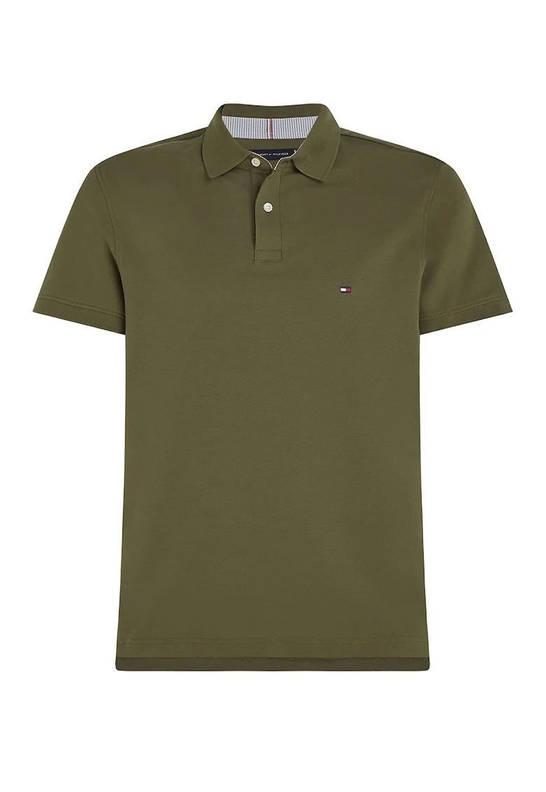 Tricou polo din amestec de bumbac organic