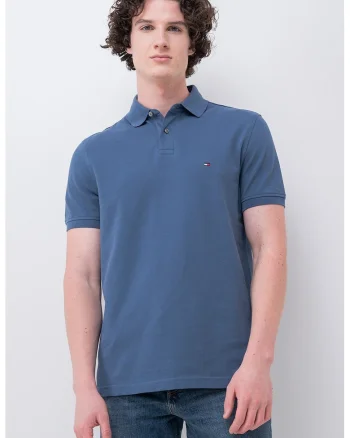 Tricou polo din amestec de bumbac organic