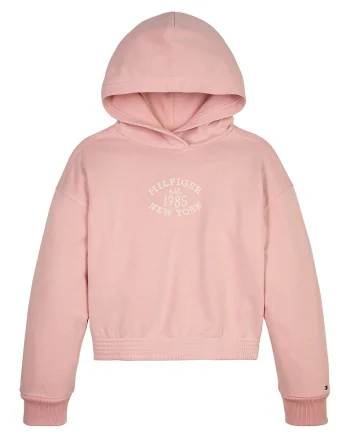 Hanorac cu maneci cazute, Roz pastel