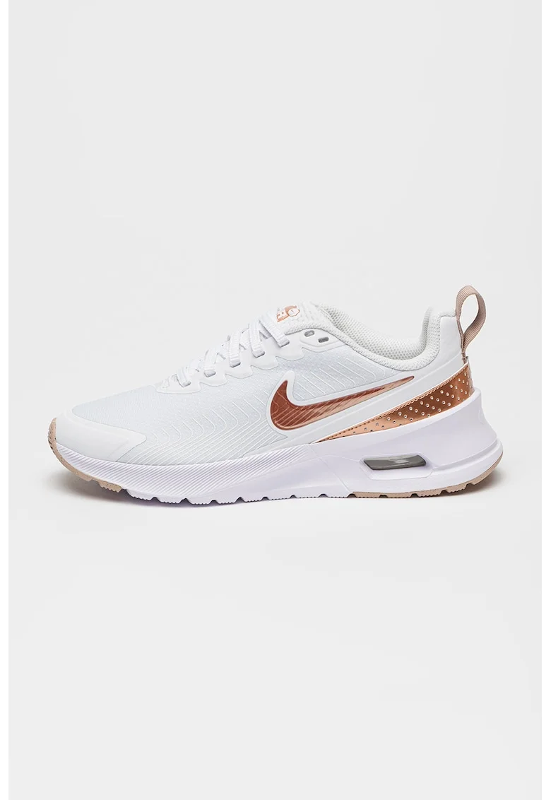 Pantofi sport Air Max Nuaxis, Auriu rose/Alb murdar
