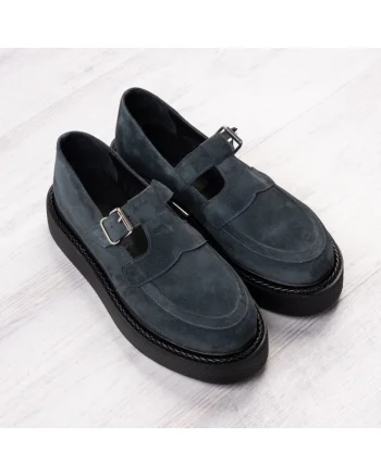 Pantofi din piele Celine, Gri