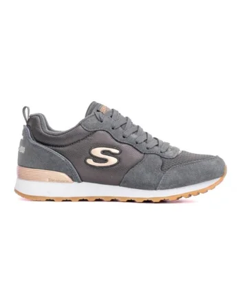 Pantofi sport dama,  Goldn Gurl, Piele, Gri,