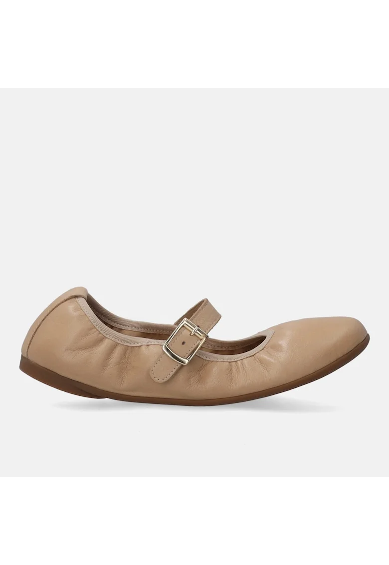 Balerini Mary-Jane din piele