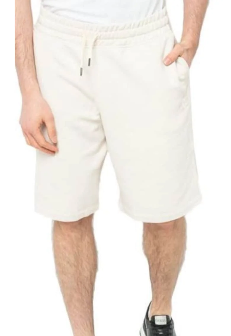 Pantaloni scurti de trening cu snur in talie,