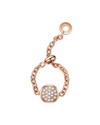 Inel ajustabil Anastasia, Auriu rose