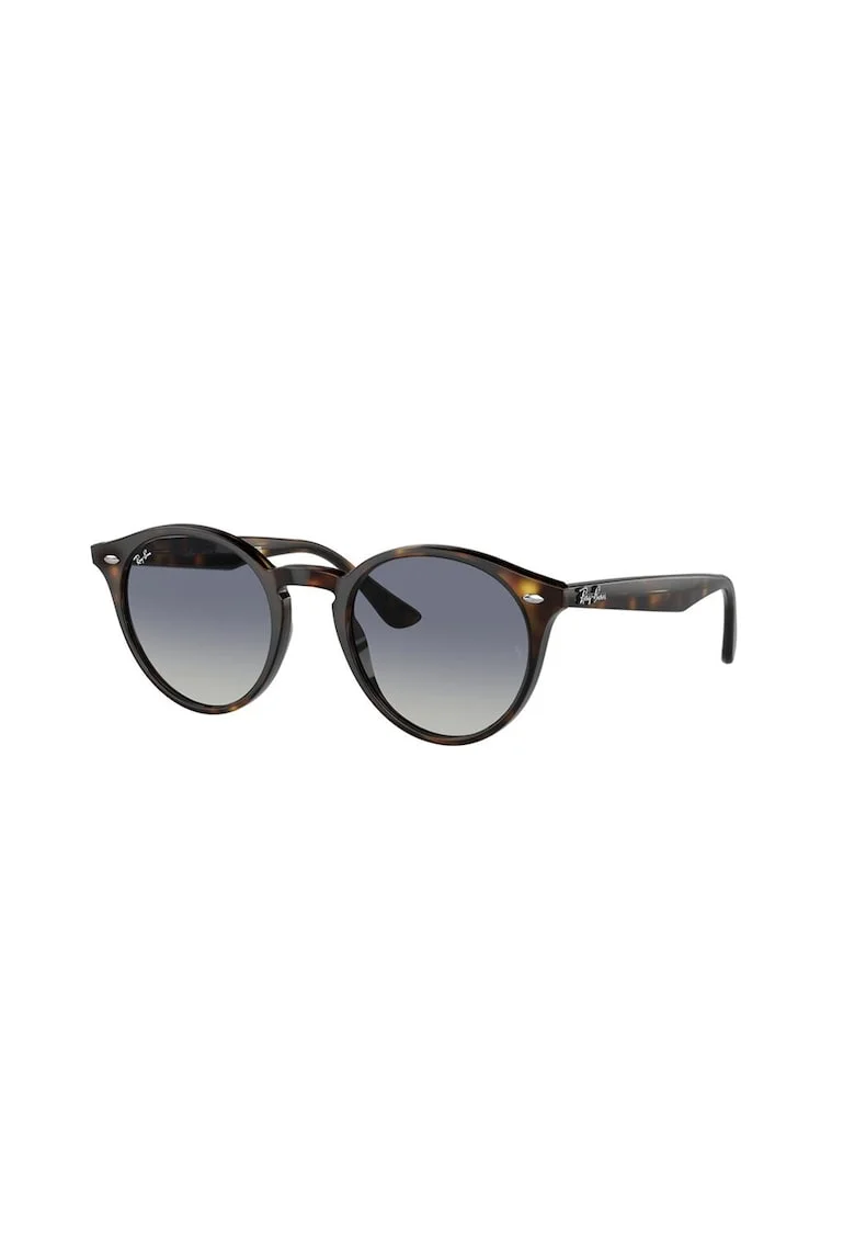 Ochelari de soare cat-eye cu lentile in degrade, Maro inchis/Galben