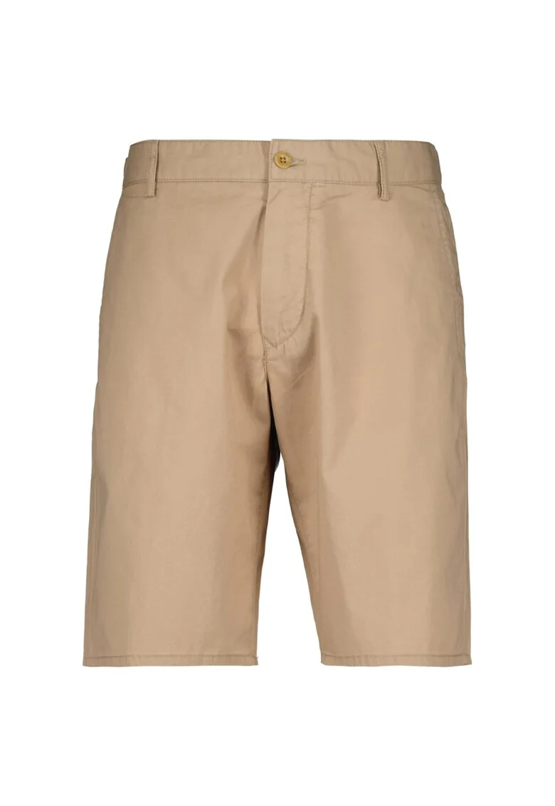Pantaloni scurti relaxed fit de bumbac, Maro nisip