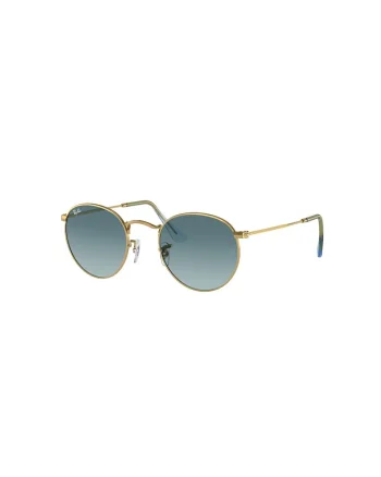 Ochelari de soare rotunzi unisex cu rama metalica