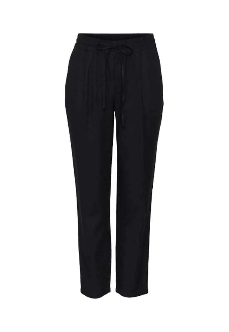 Pantaloni dama,  301751809, Viscoza, Negru