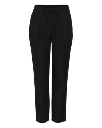 Pantaloni dama,  301751809, Viscoza, Negru