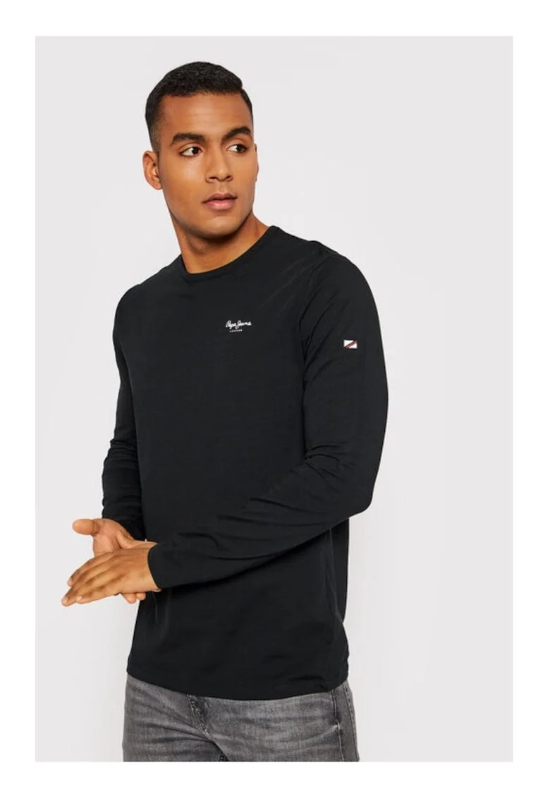 Bluza barbati,  509311, Negru, Bumbac