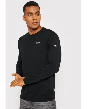 Bluza barbati,  509311, Negru, Bumbac