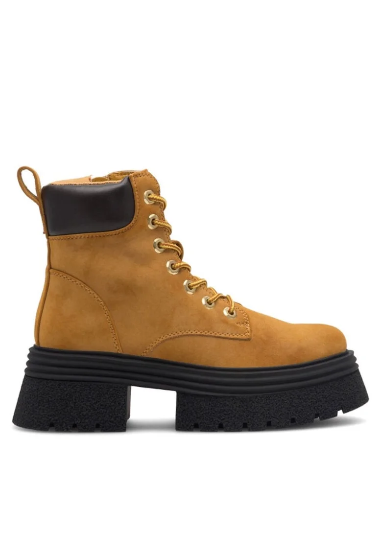 Botine dama,  590558804867140, Sintetic, Maro