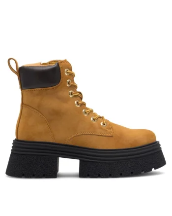 Botine dama,  590558804867140, Sintetic, Maro