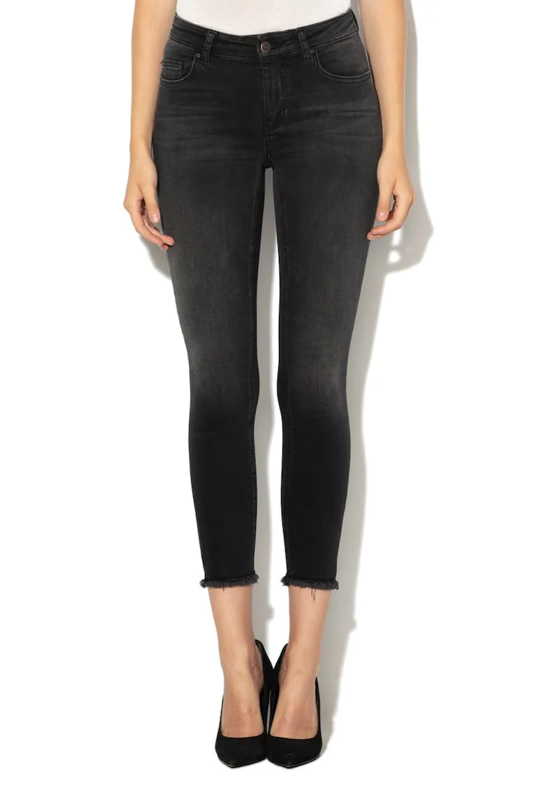 Blugi skinny Blush, Negru